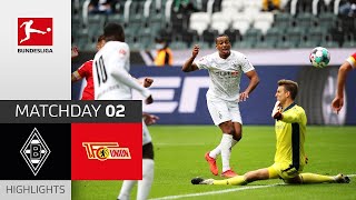 Borussia Mgladbach  Union Berlin  11  Highlights  Matchday 2 – Bundesliga 202021 [upl. by Alehcim76]