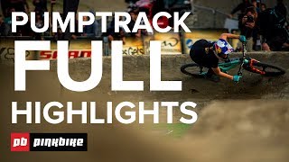 Pumptrack Full Race Highlights  Crankworx Les Gets 2017 [upl. by Ileray422]