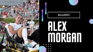 Alex Morgan ALL Injuries [upl. by Cohdwell546]