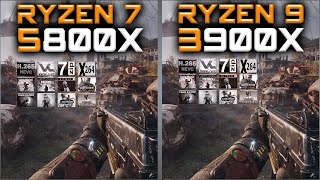 Ryzen 7 5800X vs Ryzen 9 3900X Benchmarks – 15 Tests 🔥 [upl. by Christos]