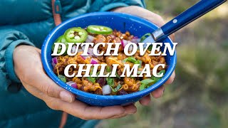 REI Camp Recipes Dutch Oven Chili Mac [upl. by Bloomer]