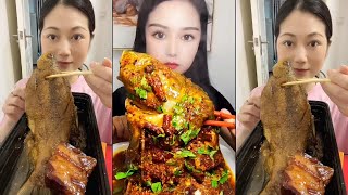 Chinese Mukbang Food Eating Show  God eats fish Spicy Braised Fish 364 [upl. by Lindie]