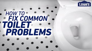 How To Fix Common Toilet Problems [upl. by Aliuqat]