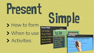 Present Simple Tense  Learn English  EasyTeaching [upl. by Landes]