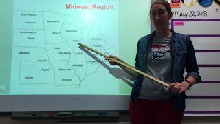 Midwest Region  States amp Capitals Song [upl. by Misab]