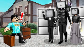 Adopted By TV MAN Family Roblox [upl. by Ahtar678]