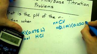 How to Solve Titration Problems HCl  NaOH [upl. by Veal]