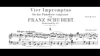 Schubert 4 Impromptus Op142 Zimerman [upl. by Gotthelf368]