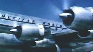 Pan American Boeing 377 Stratocruiser Promo Film  1950 [upl. by Angus671]