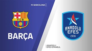 FC Barcelona  Anadolu Efes Istanbul Highlights  Turkish Airlines EuroLeague Championship Game [upl. by Ezekiel]