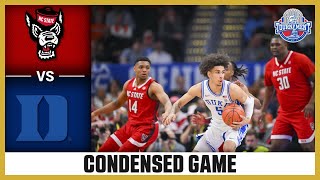 NC State vs Duke Condensed Game  2024 ACC Men’s Basketball Tournament [upl. by Ricard]