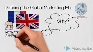 The Global Marketing Mix  Internationalisation  Global Marketing [upl. by Venetia]