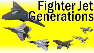 Fighter Jet Generations  Aerospace Engineer Explains [upl. by Halsted]