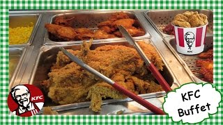 All You Can Eat KFC Buffet  Kentucky Fried Chicken Dinner [upl. by Slyke]