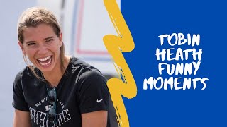 Tobin Heath Funny Moments [upl. by Tnert]