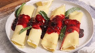 Berries amp Cream Crepes [upl. by Aleras787]