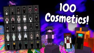 ✅100 SKINS with Custom Capes skin pack MCBE  119 [upl. by Olympie975]