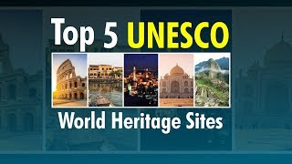 Top 5 World Heritage Sites to Visit  World Heritage Day  TajMahal  5 Famous Places  World News [upl. by Stephens401]