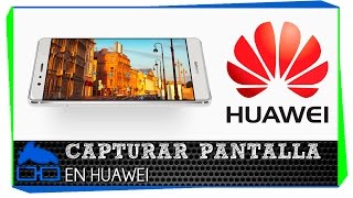 Como capturar pantalla en Huawei todos los modelos [upl. by Santini]