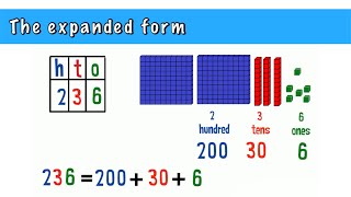 The expanded form  Grade 2 [upl. by Ycnahc542]