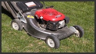 How to adjust the lawnmowers cutting height [upl. by Akaenahs511]