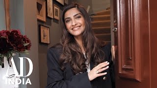 Inside Sonam Kapoor Ahuja’s ArtFilled London Home amp Studio  AD India [upl. by Annait]