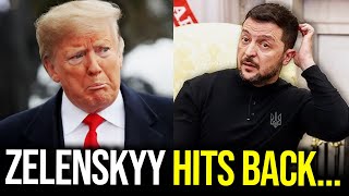 Zelenskyy HITS TRUMP BACK with Hilarious Troll [upl. by Masha]