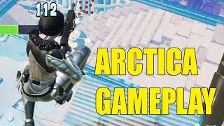 ARCTICA Skin GamePlay in Fortnite Zone Wars [upl. by Haland]