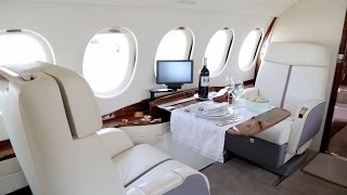 How Dassault Puts the VIP Touch Inside the Falcon Jet Cabins – BJT [upl. by Chalmers]