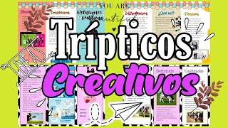 Trípticos CreativosWORD💡🐮¡Sin medidas [upl. by Seraphina743]