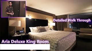 Aria Deluxe King Room Strip View [upl. by Wirth941]