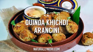 Quinoa Khichdi Arancini [upl. by Malcah]