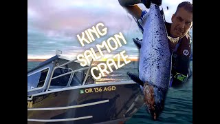 KING SALMON FISHING NEWPORT OREGON [upl. by Marasco]