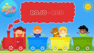 Learn the Colors in Spanish  Colors Song for Kids  Canción de Los Colores [upl. by Ahens]