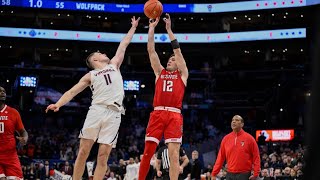 ACC Tournament Virginia vs North Carolina State [upl. by Hnilym]