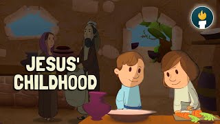 Jesus’ Childhood In Nazareth  Animated Bible Story For Kids [upl. by Manbahs]