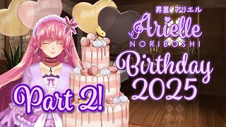 Part 3Finale Arielle Noriboshis DEMONETIZED Birthday Celebration 2025 【VTuber】 [upl. by Atiekram]