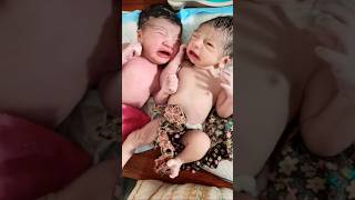 Cutest Newborn Babies Vs Twin Newborn Babies AfterBirth [upl. by Krusche]