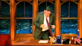 Craig Ferguson 11411C Late Late Show tweetEmail XD [upl. by Alemat]