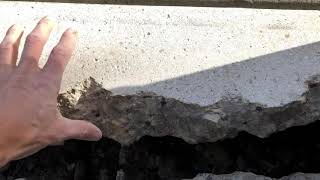 Concrete Crack Repair  Using TF Structural repair mortar [upl. by Ag67]