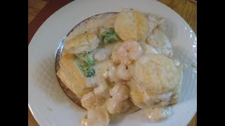 seafood vol au vent  Easy delicious and Simple [upl. by Nuahs]