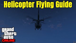 How to Fly Helicopters in GTA 5 Online  Helicopter controls gta 5 pc  gta 5 helicopter tutorial [upl. by Cott843]