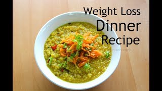 Healthy Quinoa Khichdi Recipe For Weight Loss  Skinny Recipes [upl. by Oiredised]