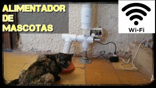 Alimentador de PVC para mascotas con Arduino vía Wifi [upl. by Ellenid595]