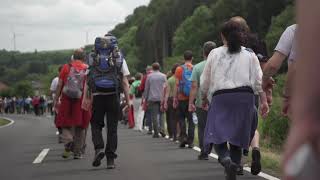 Echternach  Springprozession  Procession Dansante  Hopping Procession 2020 [upl. by Selhorst]