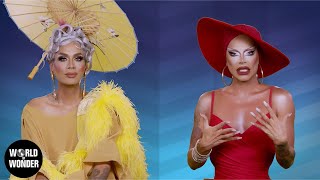 FASHION PHOTO RUVIEW RuPauls Drag Race Season 17 Ep 8  Parasols Shady Ladies [upl. by Auhsaj]