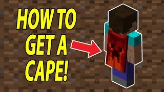 Minecraft How To Get A Cape PC How To Install Capes Mod Tutorial [upl. by Ardekan]