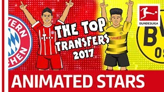 Top Bundesliga Transfers 2017  The Song  Powered by 442oons [upl. by Lladnew]