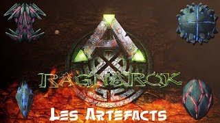 Ark Ragnarok  Tuto Emplacement Artefacts Location Artifact [upl. by Eidroj]