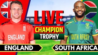 South Africa vs England Match 11  Live Cricket Match Today  SA vs ENG  Champions Trophy [upl. by Johiah]